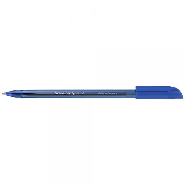STYLO A BILLE VIZZ M BLEU - SCHNEIDER