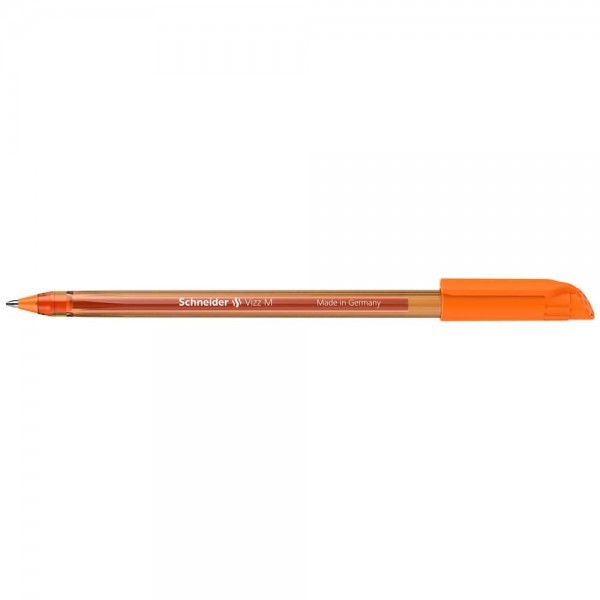 STYLO A BILLE VIZZ M ORANGE - SCHNEIDER