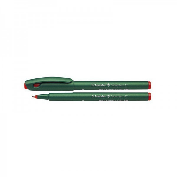 STYLO TOPWRITER 147 POINTE FIBRE 0,6MM ROUGE