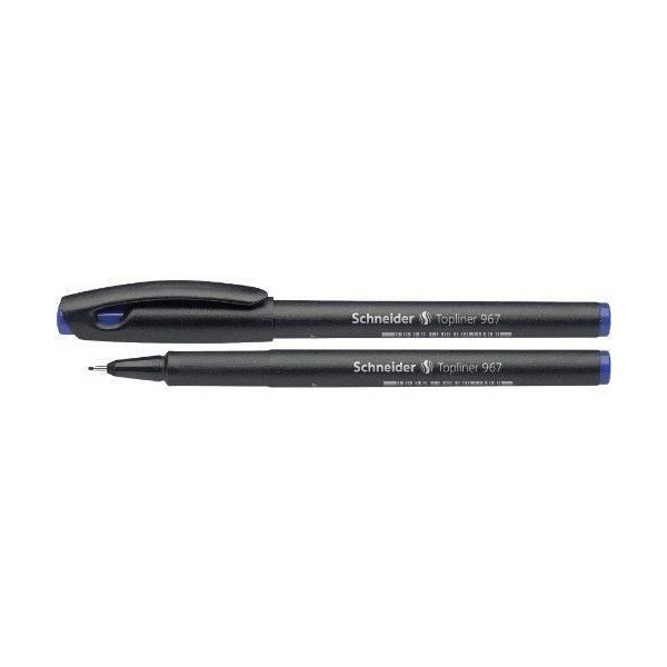 FEUTRE POINTE FINE SCHNEIDER TOPLINER 967 BLEU