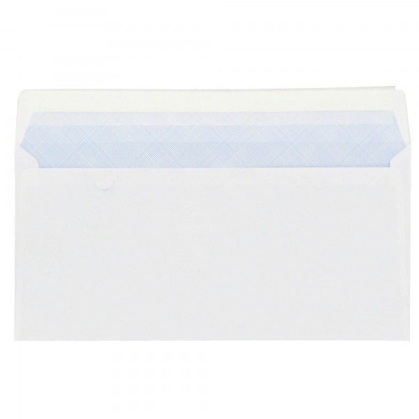 PACK DE 500 ENVELOPPES BLANCHES 11X22 STRIP