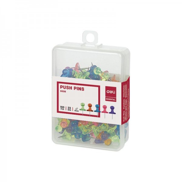 BOITE DE 100 EPINGLE TABLEAU LIEGE 23MM E0030