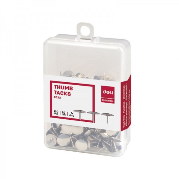 BOITE DE 100 PUNAISE 10MM E206