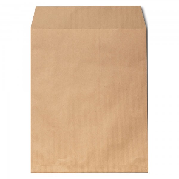 PACK DE 250 POCHETTE KRAFT 30X40 STRIP 90GR