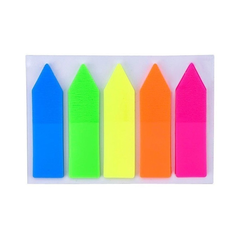 STICK NOTE FLECHE FLUO MARQUE PAGE - AD P12-5