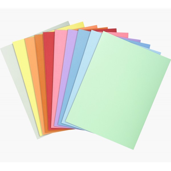 CHEMISE CARTONNEE 4 COULEURS - ASSORTIES