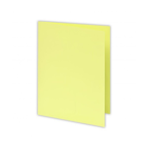 CHEMISE BRISTOL CARTONNEE JAUNE PASTEL PQ 100
