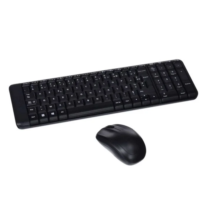 Clavier Souris Logitech MK220 Sans Fil Noir