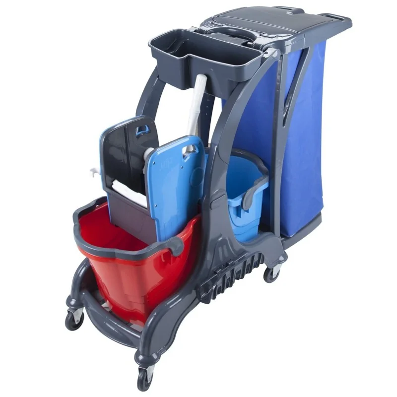 Chariot de nettoyage HCK 716 : efficacité et praticité pour votre ménage