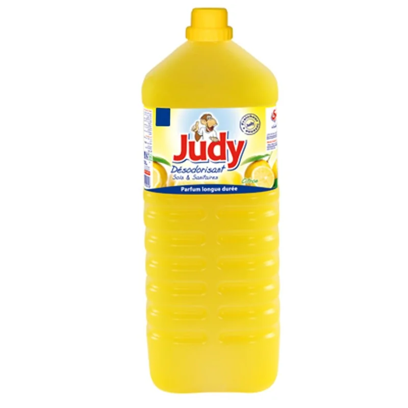 Judy Désodorisant Citron 4.75 L : Élimine les Mauvaises Odeurs Durable