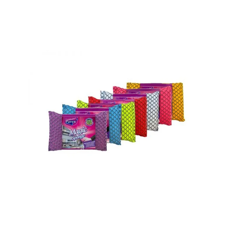 Éponge magique PAREX : Nettoyage efficace sans rayer, idéale pour toutes surfaces.