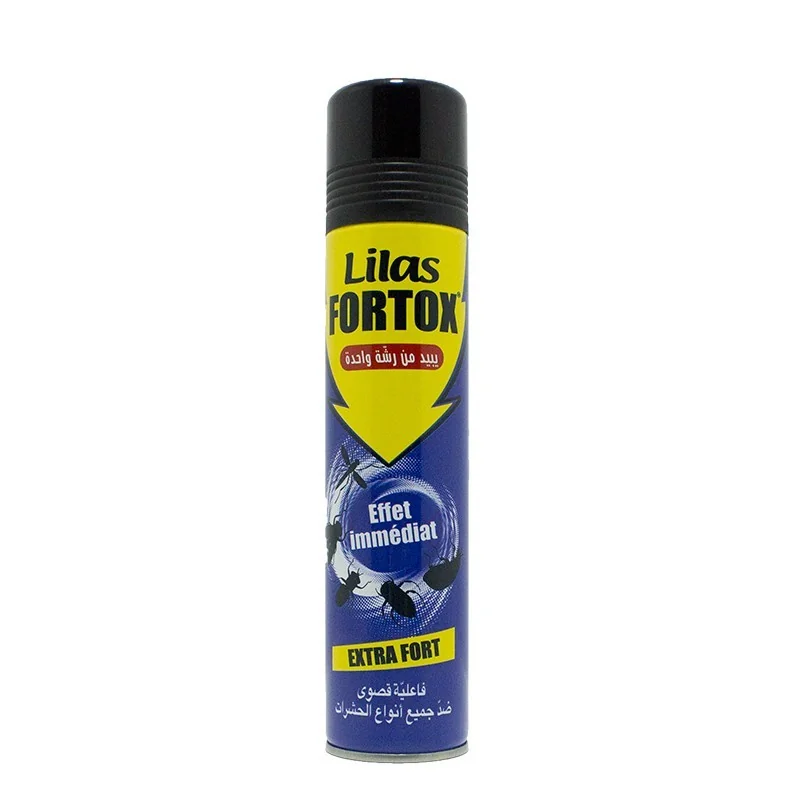 FORTOX EXTRA LILAS 300ML : Insecticide Efficace au Parfum de Lilas