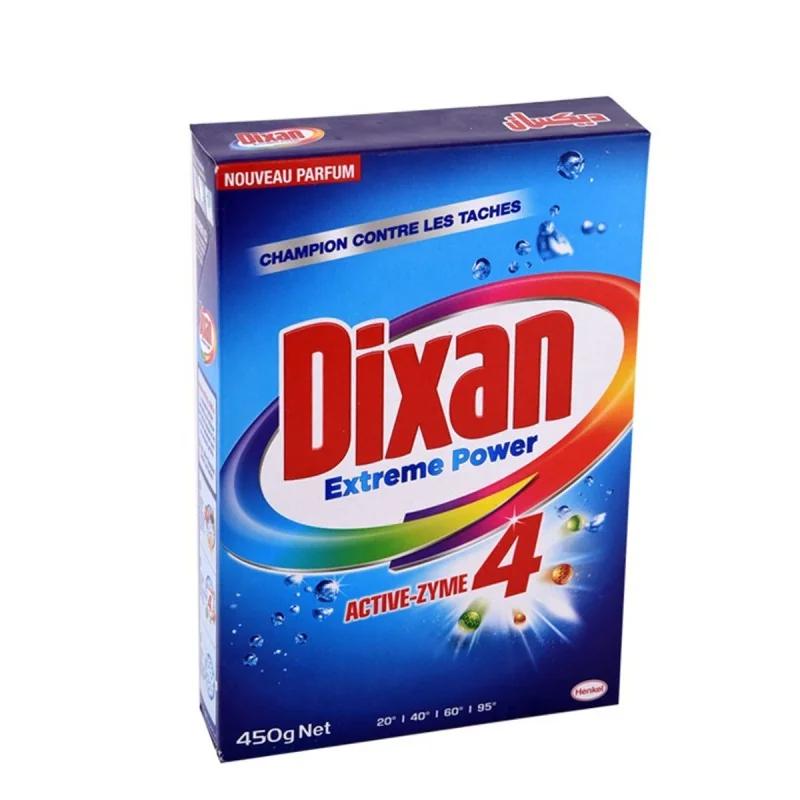 Dixan Poudre 450g : Élimination des taches et blancheur éclatante !
