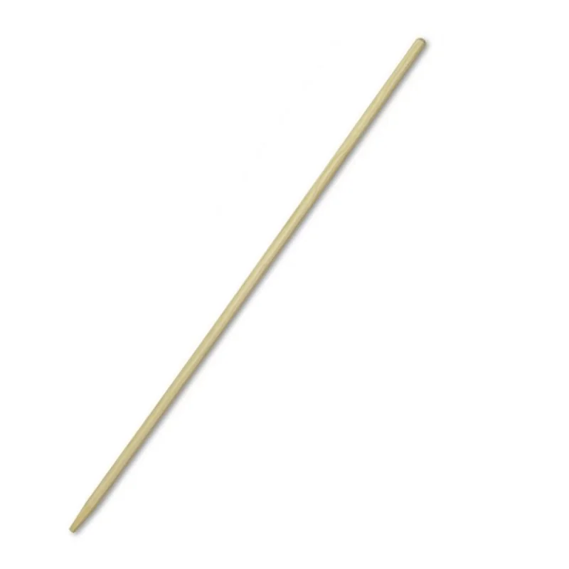 Manche en bois ergonomique pour un nettoyage facile et sans effort