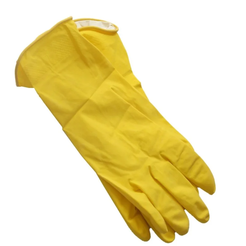 Gants de ménage Sogeinfo en latex naturel : protection et confort assurés