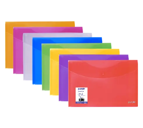 Pochette à bouton pression PP Colorprotect