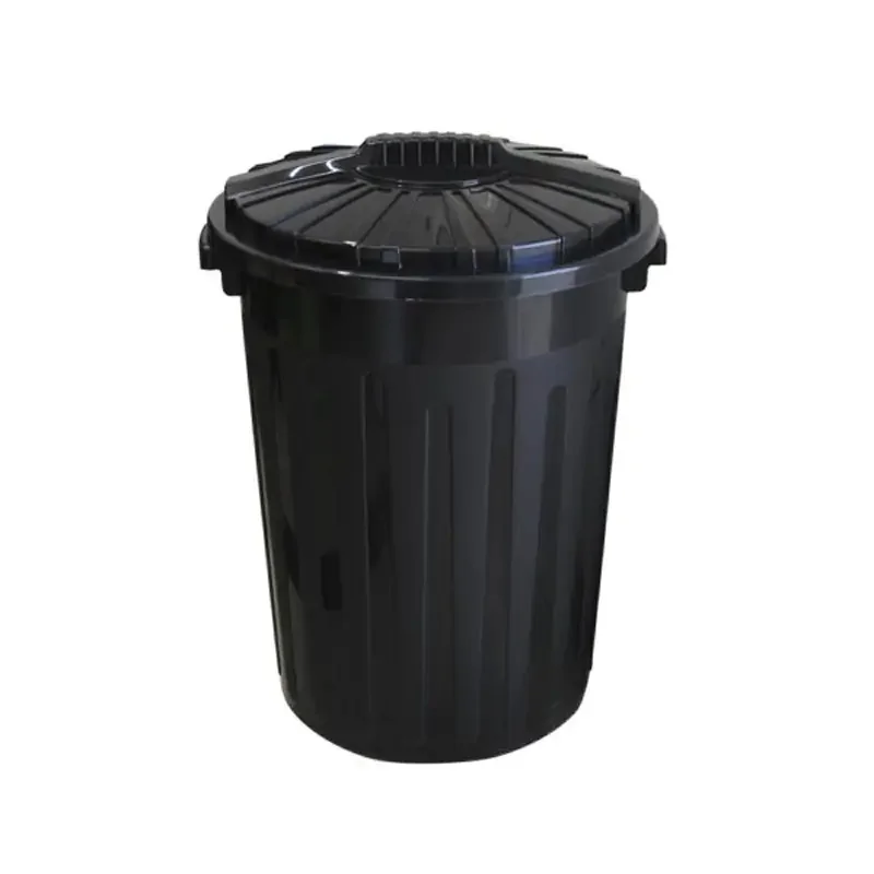 Poubelle Sotufab 110L Noir : Gestion des Déchets Simplifiée et Pratique