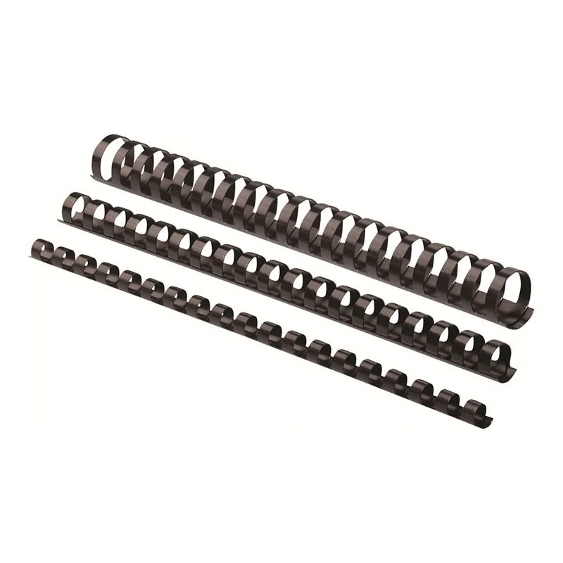 SPIRALE 6MM NOIR PAQUET DE 100