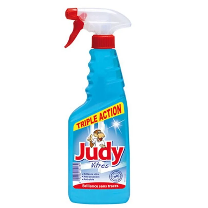Spray Vitres Judy Triple Action – Brillance Durable et Sans Trace 500ml